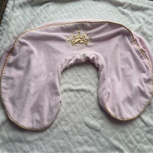 Boppy pink princess soft sparkle pillow COVER only cute girls baby infant
